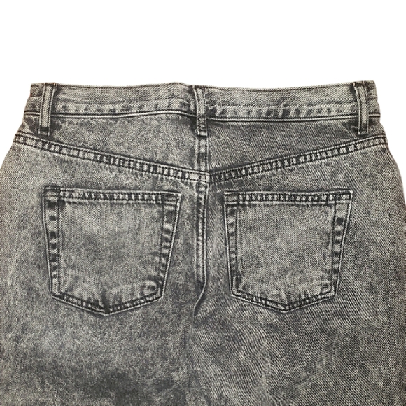 Free People We The Free Maggie Distressed Raw Hem Bottlerocket Mid-Rise Jeans 26 - Picture 10 of 16